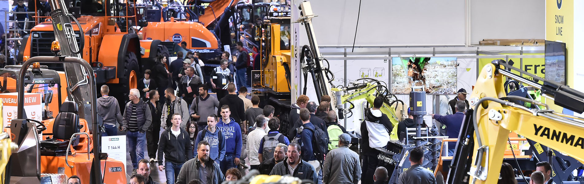 프랑스 파리 인터마트 건설장비 박람회 2024 brand background image