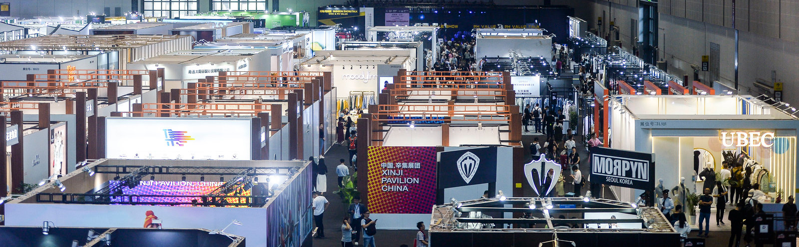 중국 상하이 국제 패션 박람회 2023 (1기) brand background image