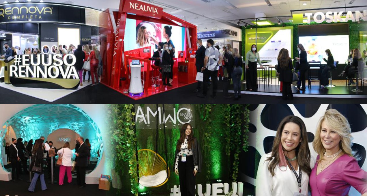 브라질 AMWC 국제 미용 안티에이징 학회 2026 brand background image