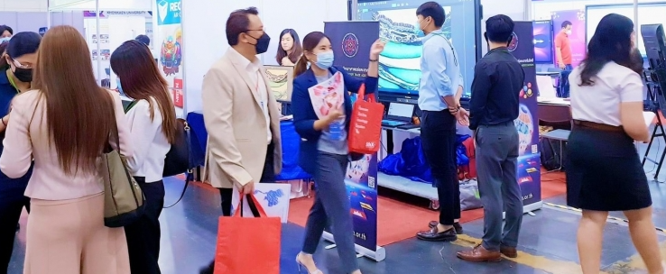 태국 교육 박람회 2021 brand background image