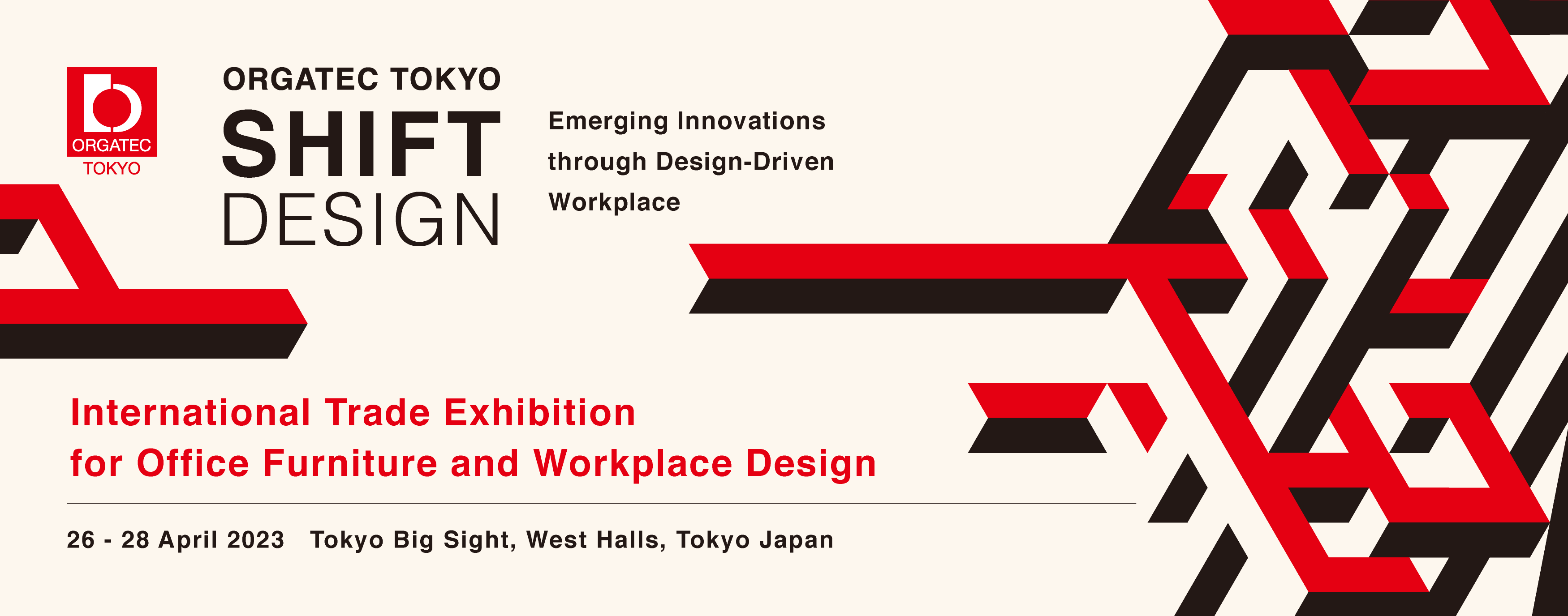 ORGATEC TOKYO 2027 brand background image
