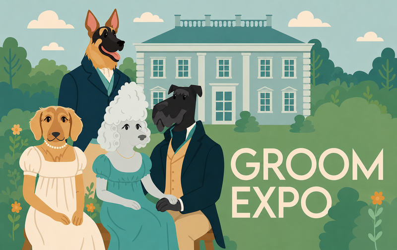 Groom Expo 2026 brand background image