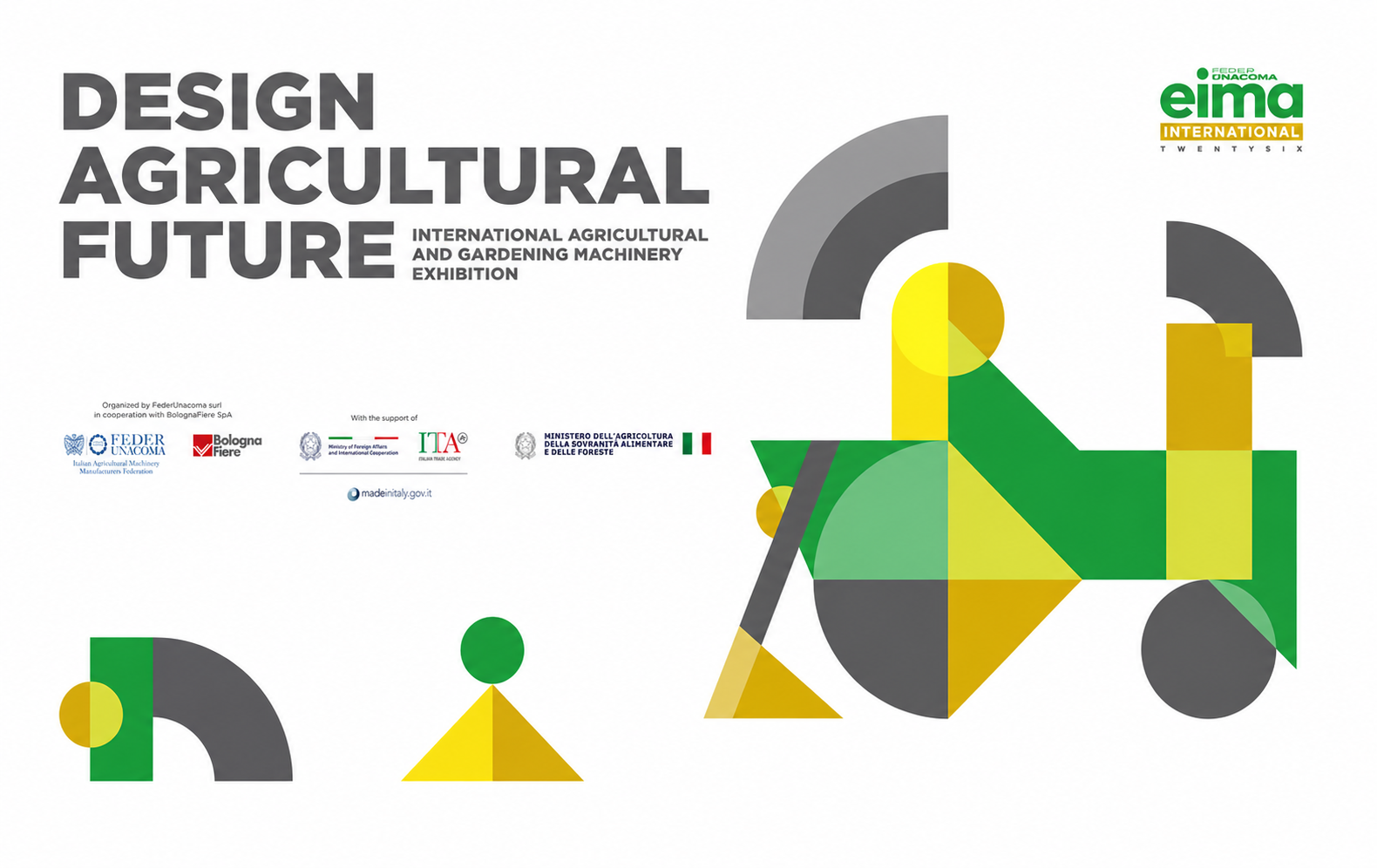 이탈리아 볼로냐 EIMA 국제 농업 및 원예 기계 박람회 2026 brand background image
